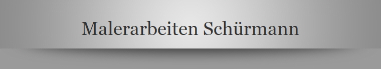 Malerarbeiten Schrmann